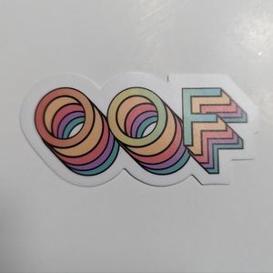 Sticker Oof